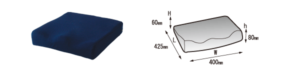 車いす用クッション にこにこクッション | タカノハートワークス